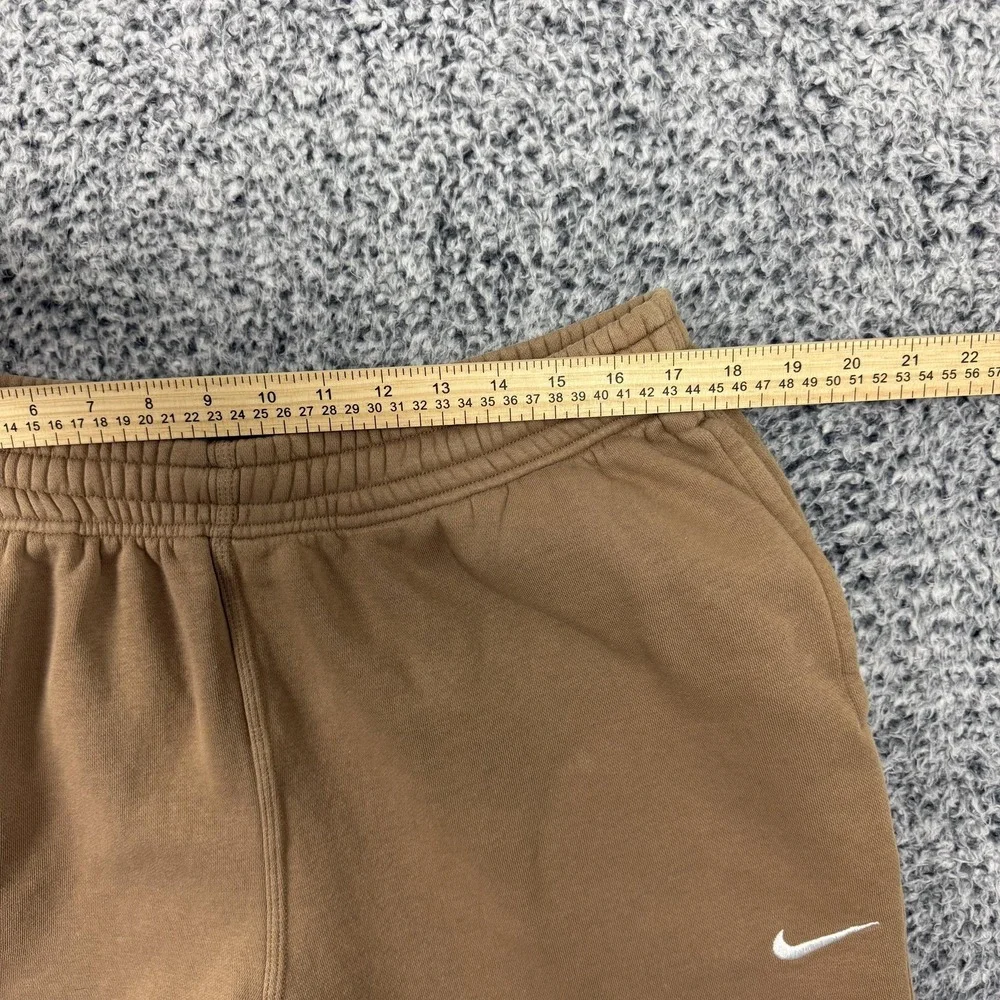 Nike Sweatpants Mens 2XL Brown Fleece Joggers Swoosh Logo 826431-258 XXL
